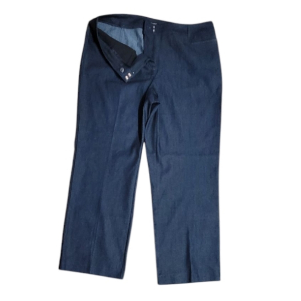* Briggs New York Size 18 Straight Leg Slacks Blue pants